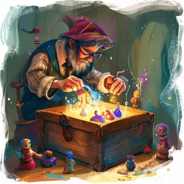 玩具匠的魔法木盒 | 睡前故事｜經典童話｜寓言｜短篇故事｜親子閱讀故事 - Zzztory