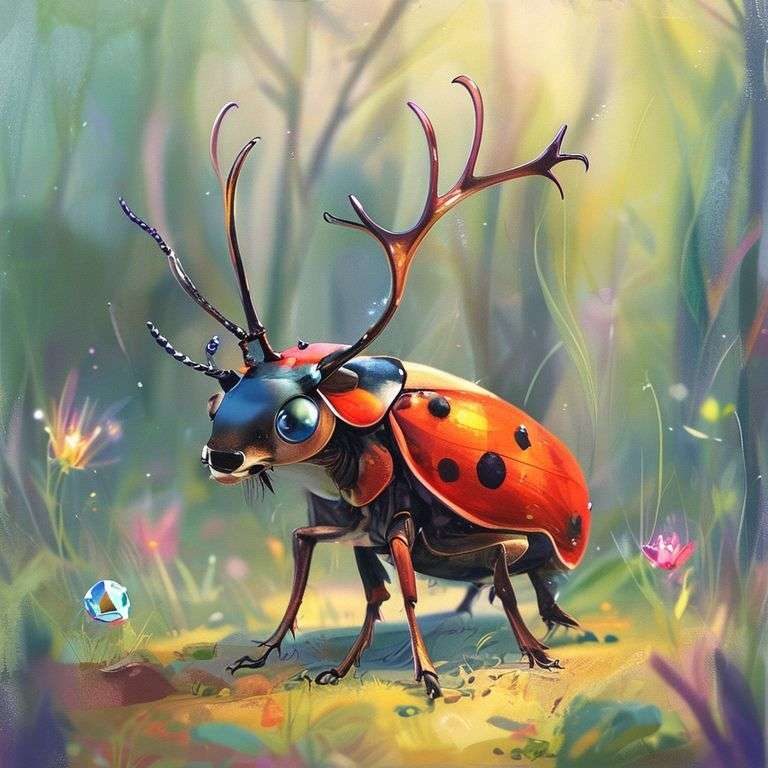 The Little Stag Beetle's Shiny Dream | 英文故事｜睡前故事｜經典童話｜寓言｜短篇故事｜親子閱讀故事 - Zzztory