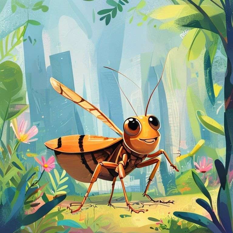 蟋蟀奇奇的城市冒險 | 睡前故事｜經典童話｜寓言｜短篇故事｜親子閱讀故事 - Zzztory