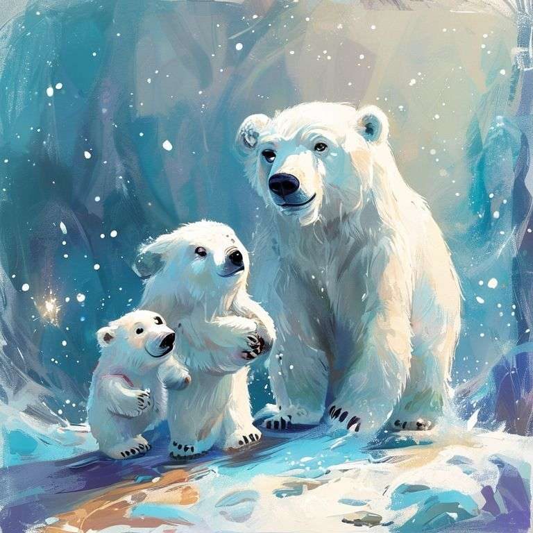 北極熊波波的奇幻旅程 | 睡前故事｜經典童話｜寓言｜短篇故事｜親子閱讀故事 - Zzztory