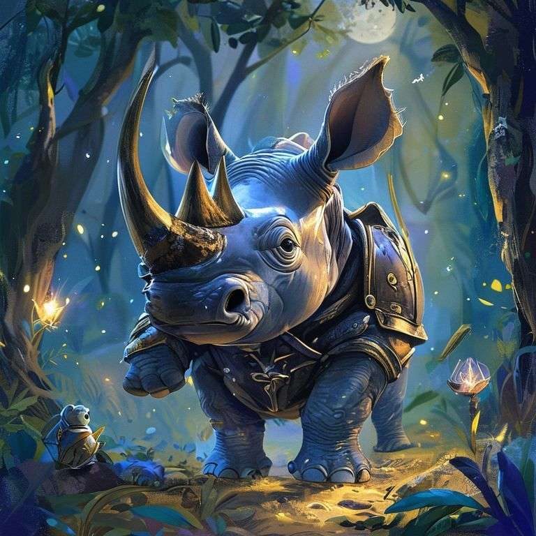 犀牛小勇士的奇幻冒險 | 睡前故事｜經典童話｜寓言｜短篇故事｜親子閱讀故事 - Zzztory