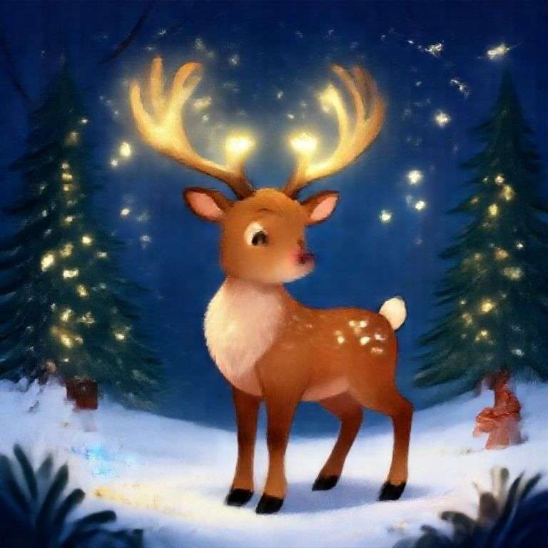 閃閃的馴鹿冒險 | 睡前故事｜經典童話｜寓言｜短篇故事｜親子閱讀故事 - Zzztory