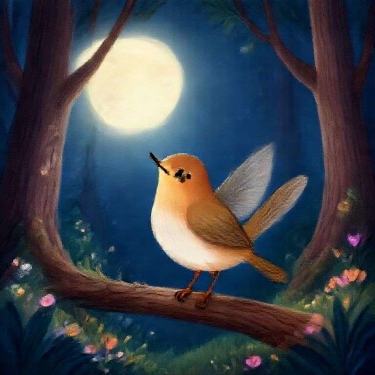 夜鶯的月光之歌 | 睡前故事｜經典童話｜寓言｜短篇故事｜親子閱讀故事 - Zzztory