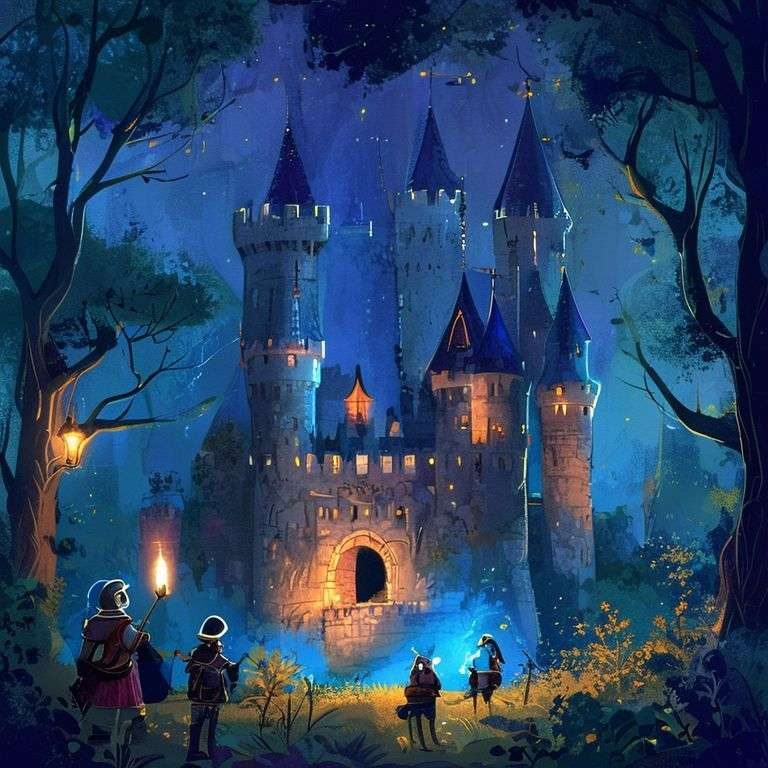 The Brave Castle Guard's Night Adventure | 英文故事｜睡前故事｜經典童話｜寓言｜短篇故事｜親子閱讀故事 - Zzztory