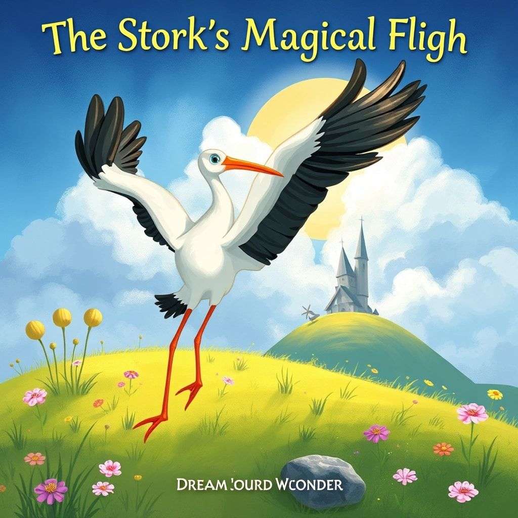 鸛鳥的奇幻飛行 | 睡前故事｜經典童話｜寓言｜短篇故事｜親子閱讀故事 - Zzztory