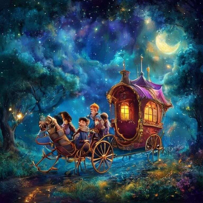 The Magical Carriage Ride to Dreamland | 英文故事｜睡前故事｜經典童話｜寓言｜短篇故事｜親子閱讀故事 - Zzztory