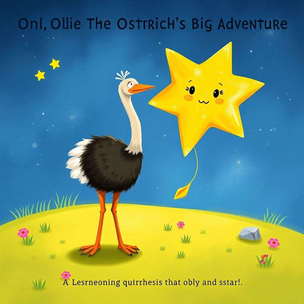 Ollie the Ostrich's Big Adventure | 英文故事｜睡前故事｜經典童話｜寓言｜短篇故事｜親子閱讀故事 - Zzztory