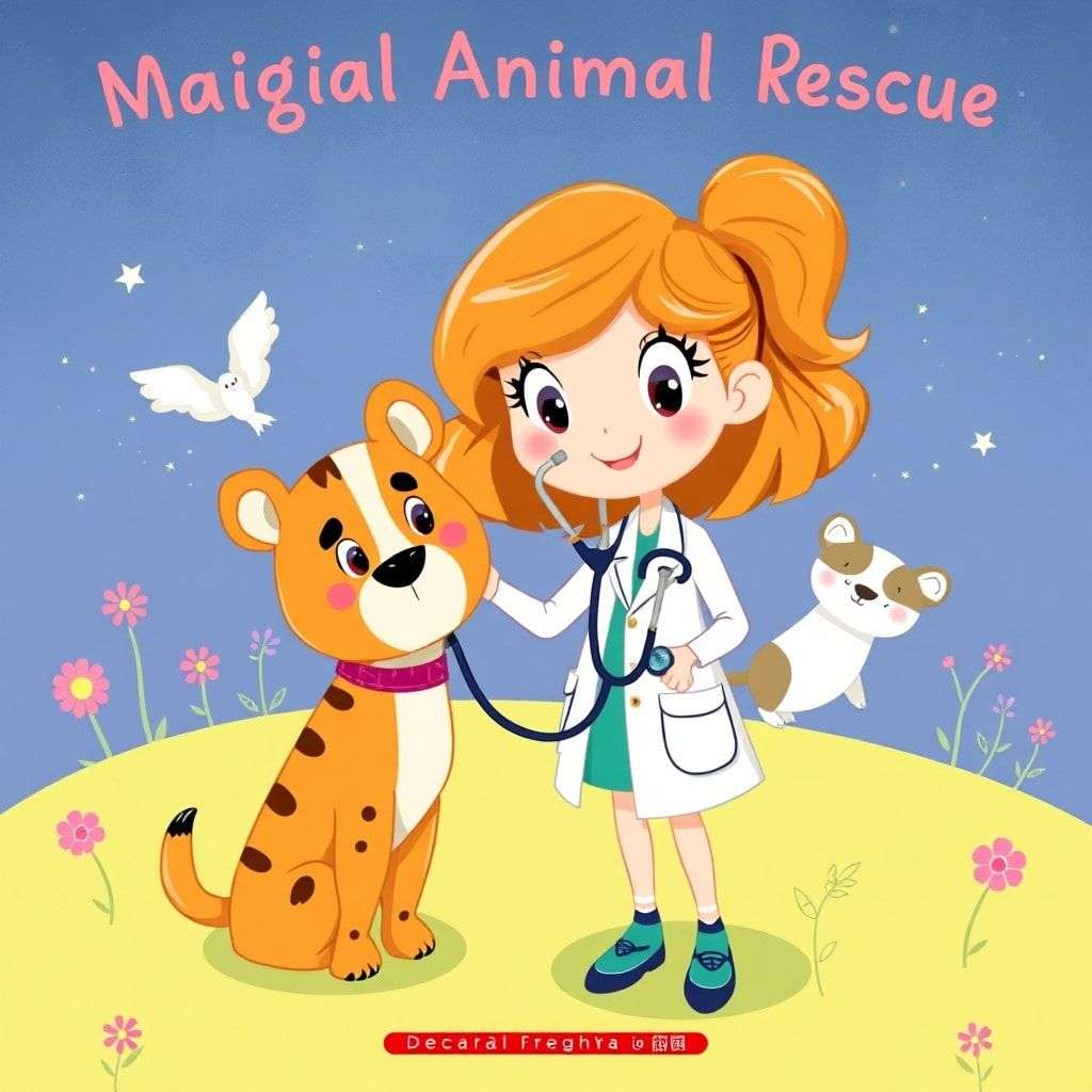 Pet Doctor's Magical Animal Rescue | 英文故事｜睡前故事｜經典童話｜寓言｜短篇故事｜親子閱讀故事 - Zzztory
