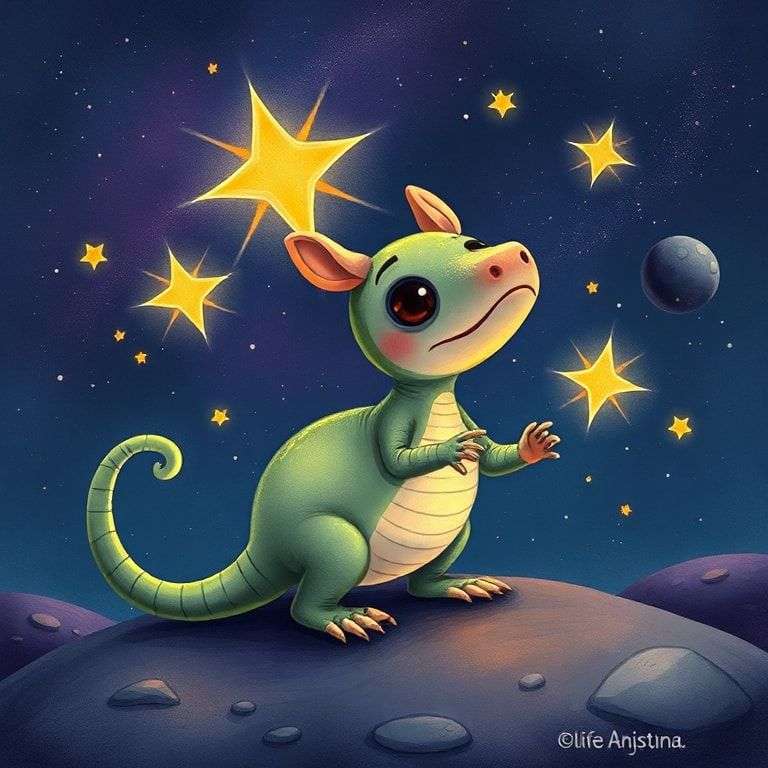 犰狳阿寶的星空冒險 | 睡前故事｜經典童話｜寓言｜短篇故事｜親子閱讀故事 - Zzztory