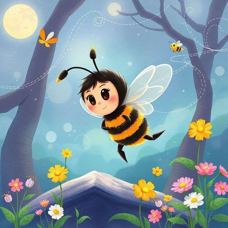 蜜蜂小奇的夢幻旅程 | 睡前故事｜經典童話｜寓言｜短篇故事｜親子閱讀故事 - Zzztory
