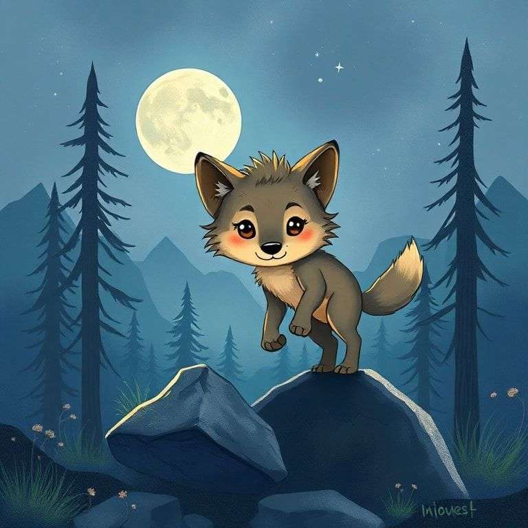 小狼勇敢的成長之旅 | 睡前故事｜經典童話｜寓言｜短篇故事｜親子閱讀故事 - Zzztory