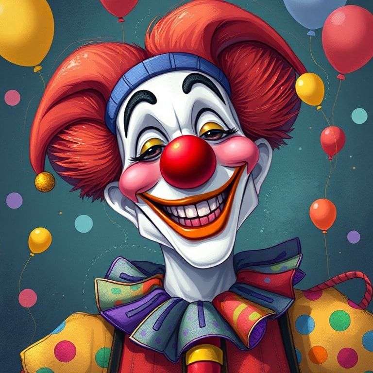 小丑的彩色微笑 | 睡前故事｜經典童話｜寓言｜短篇故事｜親子閱讀故事 - Zzztory