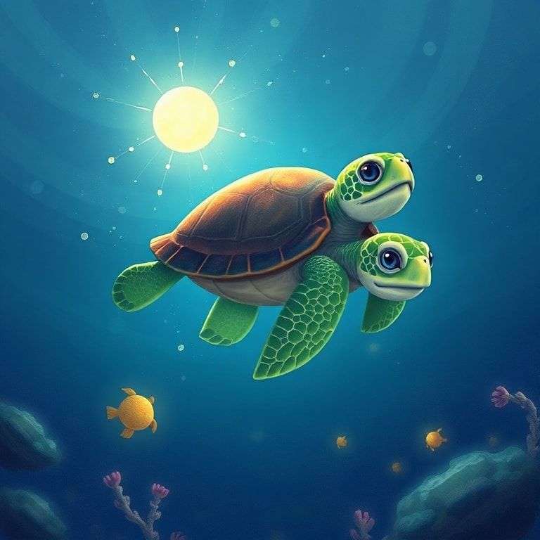 小龜的奇幻旅程 | 睡前故事｜經典童話｜寓言｜短篇故事｜親子閱讀故事 - Zzztory