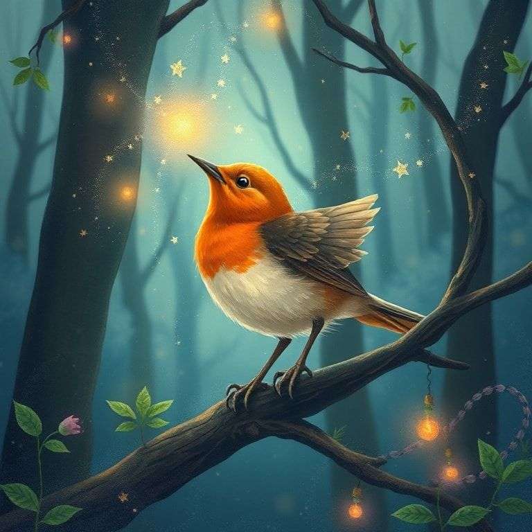 The Little Thrushes Magical Song | 英文故事｜睡前故事｜經典童話｜寓言｜短篇故事｜親子閱讀故事 - Zzztory