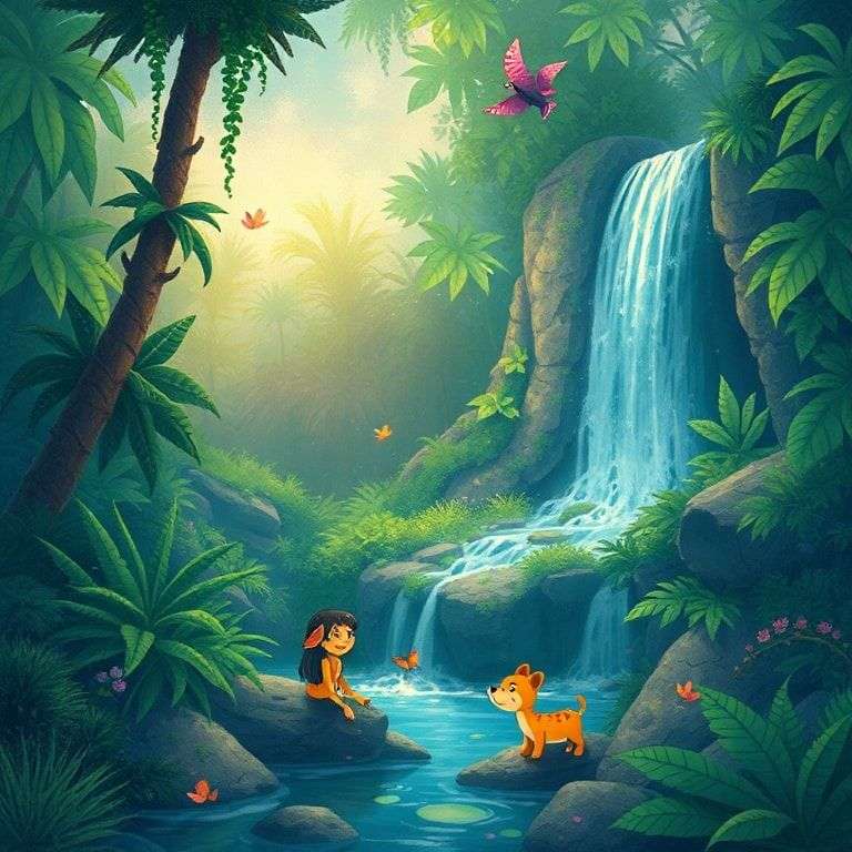 The Amazing Jungle Adventure | 英文故事｜睡前故事｜經典童話｜寓言｜短篇故事｜親子閱讀故事 - Zzztory