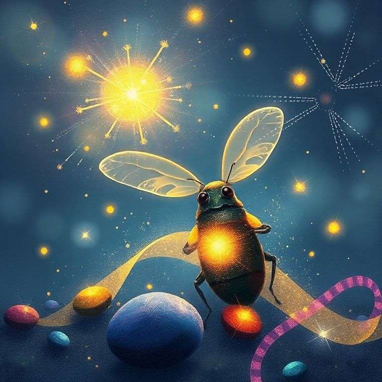 The Little Beetle's Shiny Dream | 英文故事｜睡前故事｜經典童話｜寓言｜短篇故事｜親子閱讀故事 - Zzztory