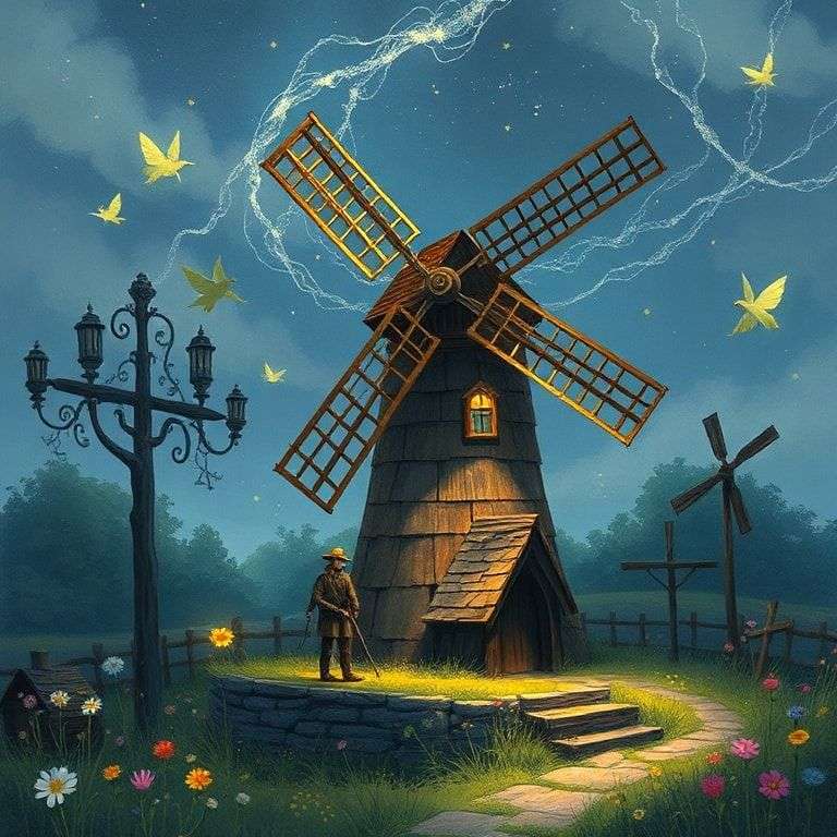 The Miller's Magical Windmill | 英文故事｜睡前故事｜經典童話｜寓言｜短篇故事｜親子閱讀故事 - Zzztory