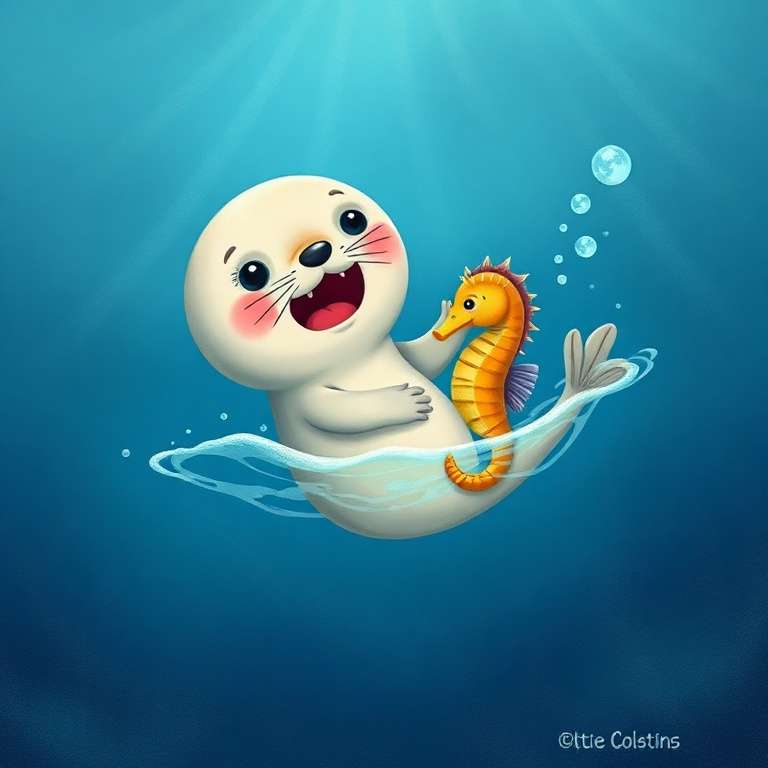 The Brave Little Seal | 英文故事｜睡前故事｜經典童話｜寓言｜短篇故事｜親子閱讀故事 - Zzztory