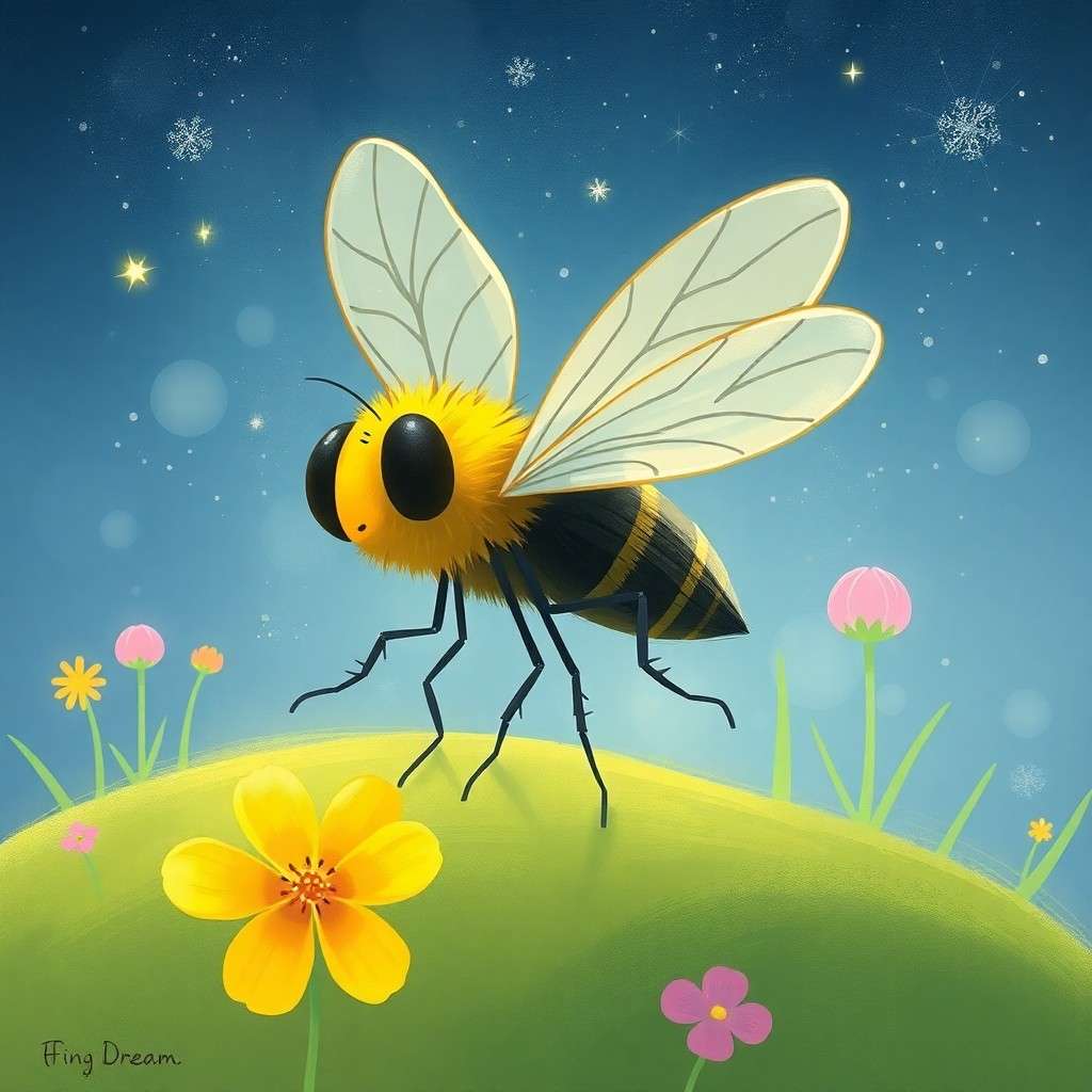 A Fly's Dream | 英文故事|睡前故事|經典童話|寓言|短篇故事|親子閱讀故事 - Zzztory