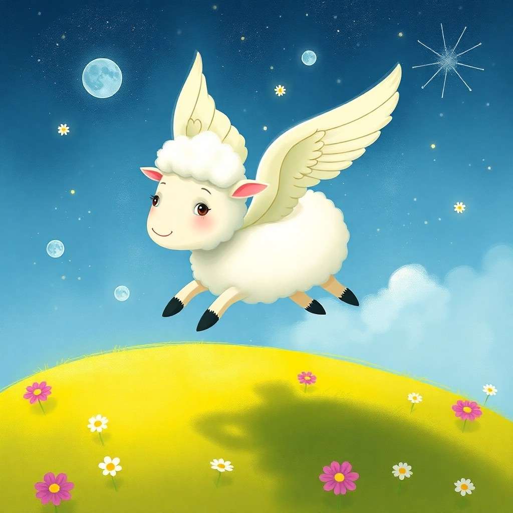 The Little Sheep's Dream | 英文故事｜睡前故事｜經典童話｜寓言｜短篇故事｜親子閱讀故事 - Zzztory