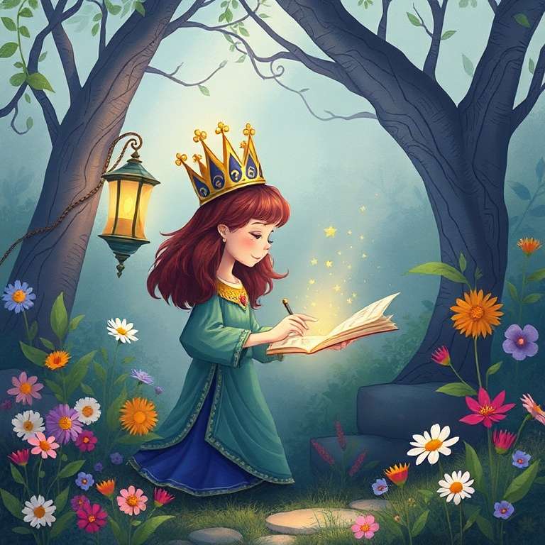 The Queen's Secret Garden Adventure | 英文故事|睡前故事|經典童話|寓言|短篇故事|親子閱讀故事 - Zzztory