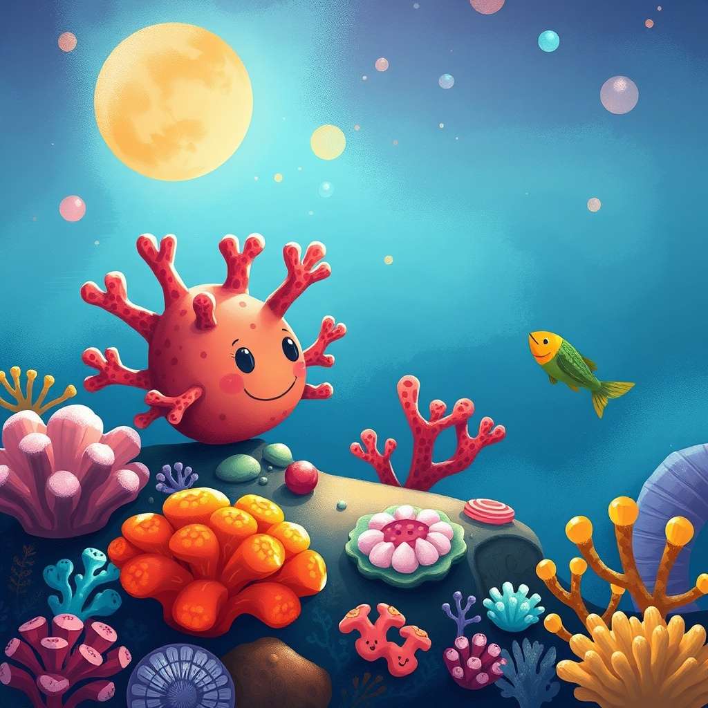 Coral's Colorful World | 英文故事|睡前故事|經典童話|寓言|短篇故事|親子閱讀故事 - Zzztory