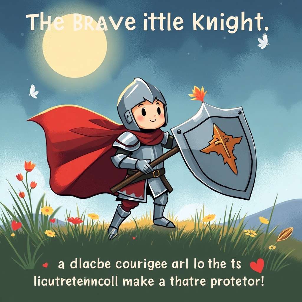 The Brave Little Knight | 英文故事｜睡前故事｜經典童話｜寓言｜短篇故事｜親子閱讀故事 - Zzztory
