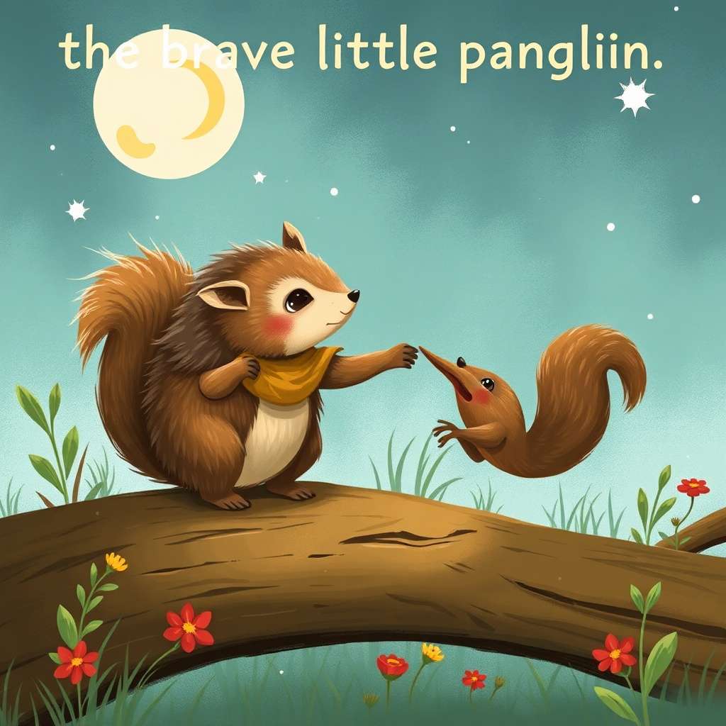 The Brave Little Pangolin | 英文故事|睡前故事|經典童話|寓言|短篇故事|親子閱讀故事 - Zzztory