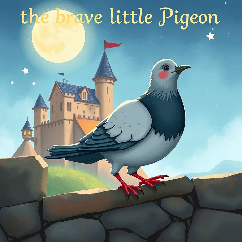 The Brave Little Pigeon | 英文故事｜睡前故事｜經典童話｜寓言｜短篇故事｜親子閱讀故事 - Zzztory