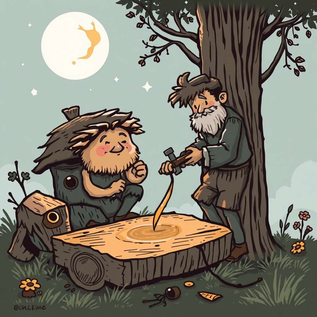 The Kind Woodcutter | 英文故事｜睡前故事｜經典童話｜寓言｜短篇故事｜親子閱讀故事 - Zzztory